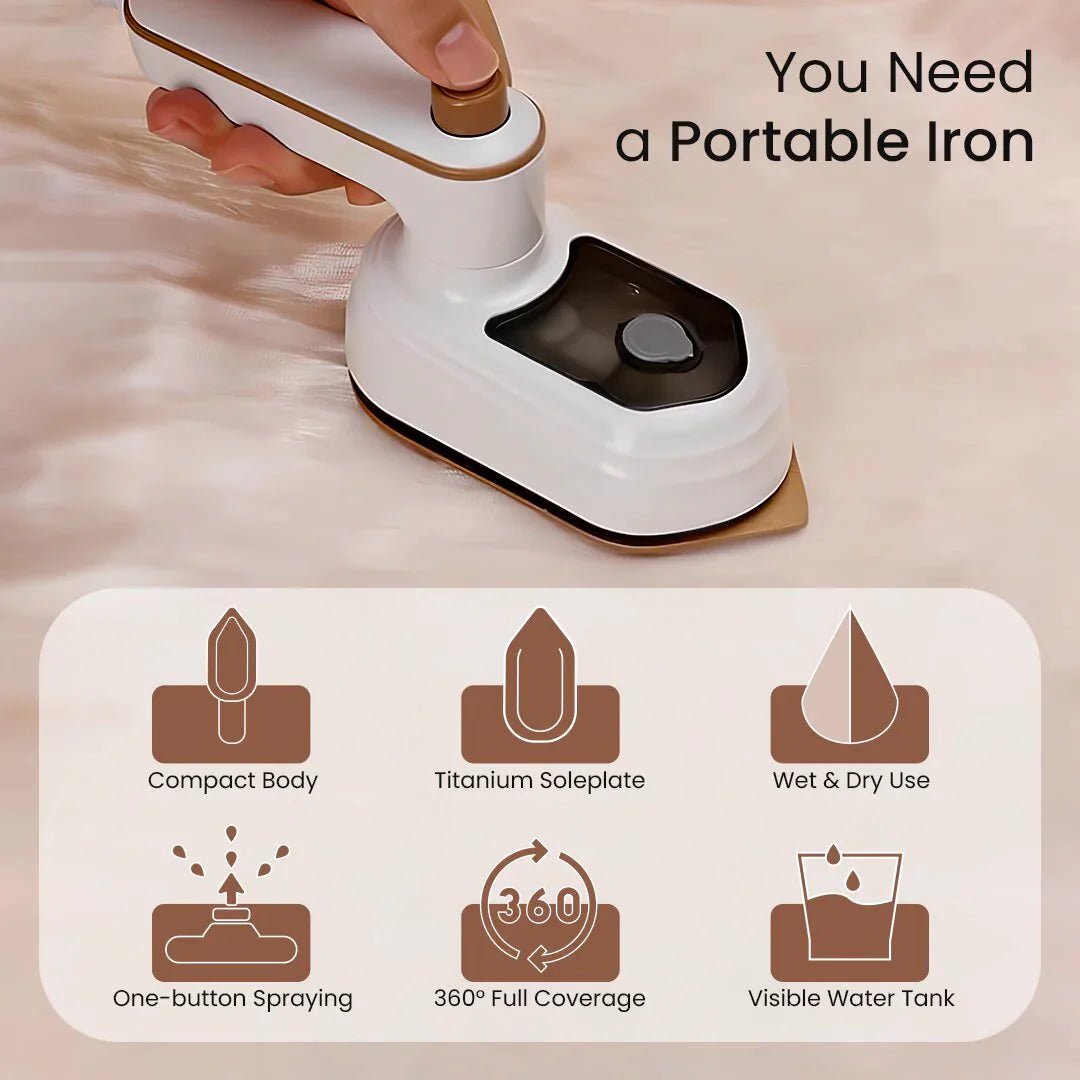 MEROfamily™ Portable Iron For Clothes