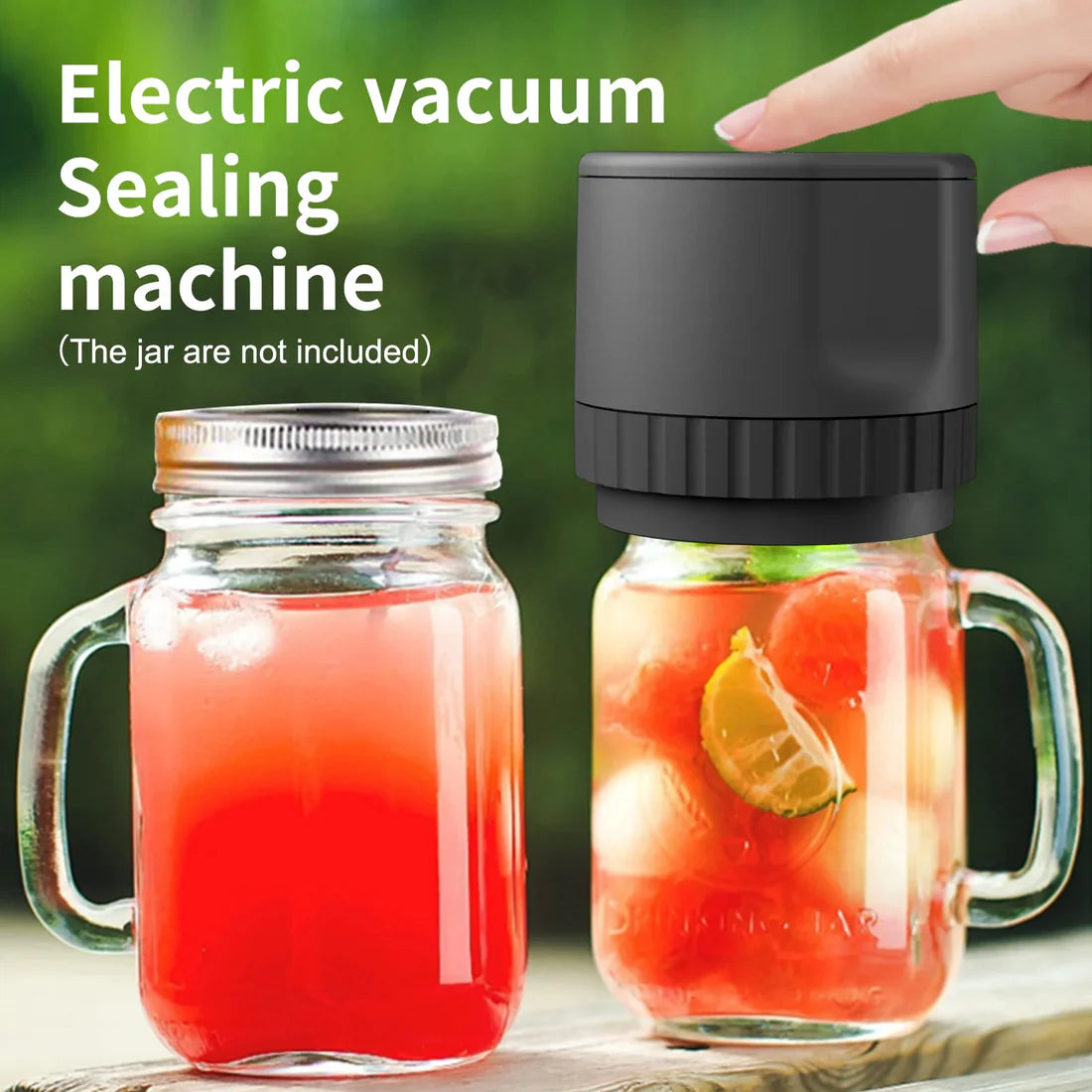 MEROfamily™ Electric Mason Jar Vacuum Sealer Kit