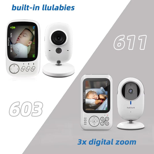 3.2 inch Wireless Video Color Baby Monitor