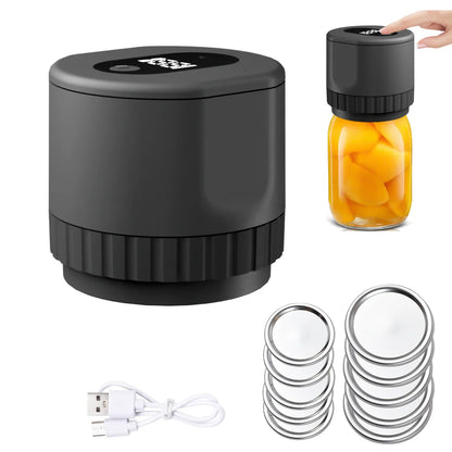 MEROfamily™ Electric Mason Jar Vacuum Sealer Kit